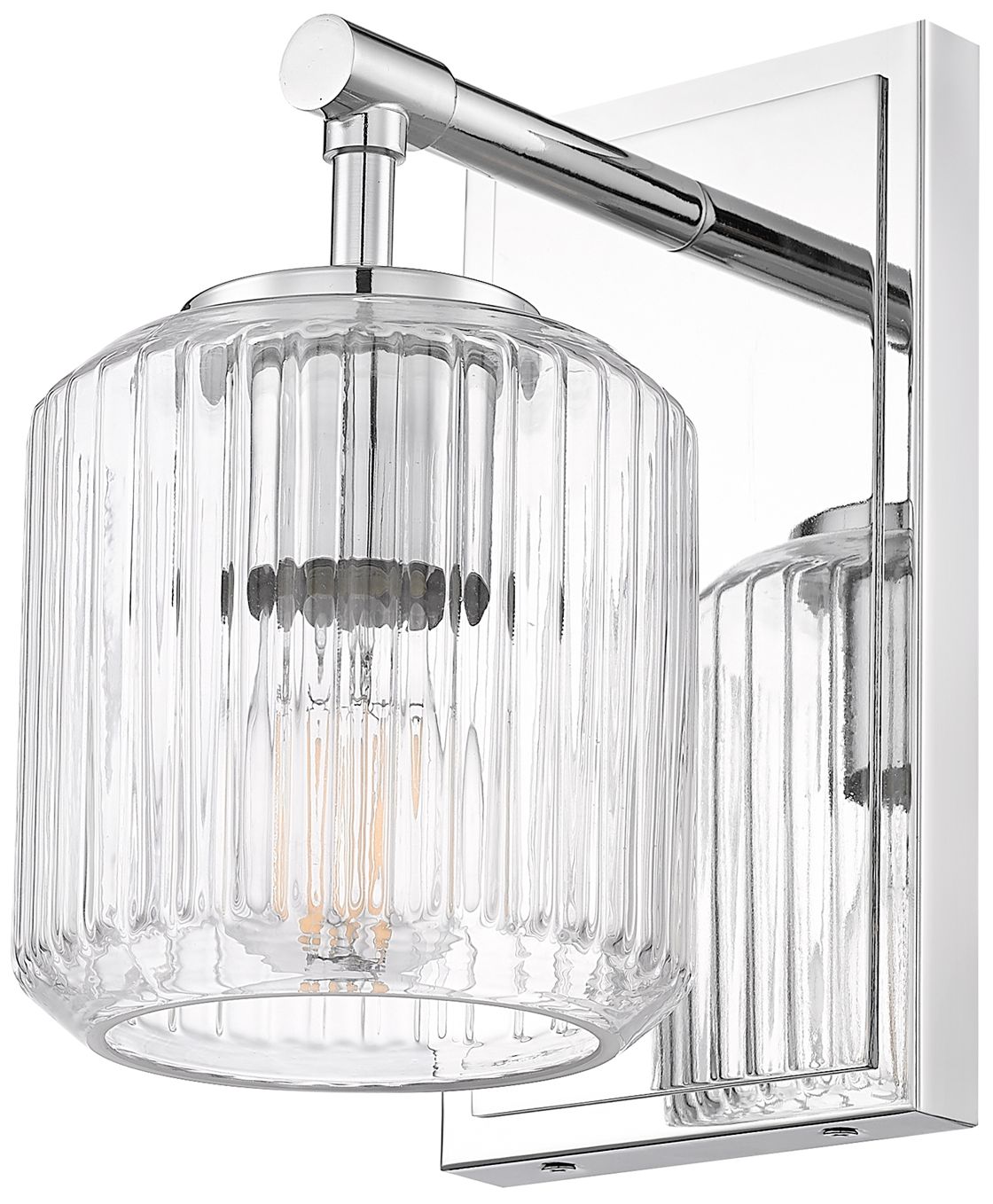 Image 7 Landon by Z-Lite Chrome 5 inch 1 Light Wall Sconce more views