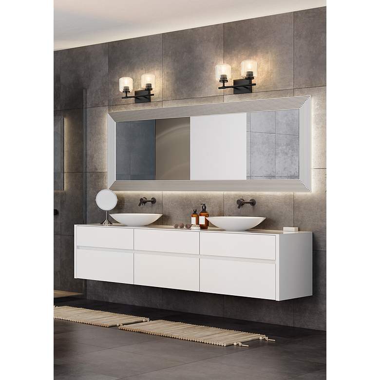 Image 2 Landon by Z-Lite Matte Black 14 inch 2 Light Vanity more views