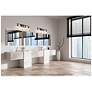 4_Landon by Z-Lite Matte Black 32 inch 4 Light Vanity more views