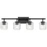 6_Landon by Z-Lite Matte Black 32 inch 4 Light Vanity more views