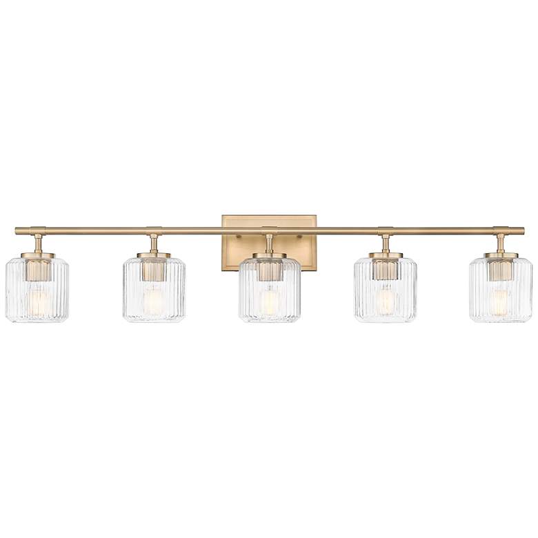Image 6 Landon by Z-Lite Modern Gold 42 inch 5 Light Vanity more views