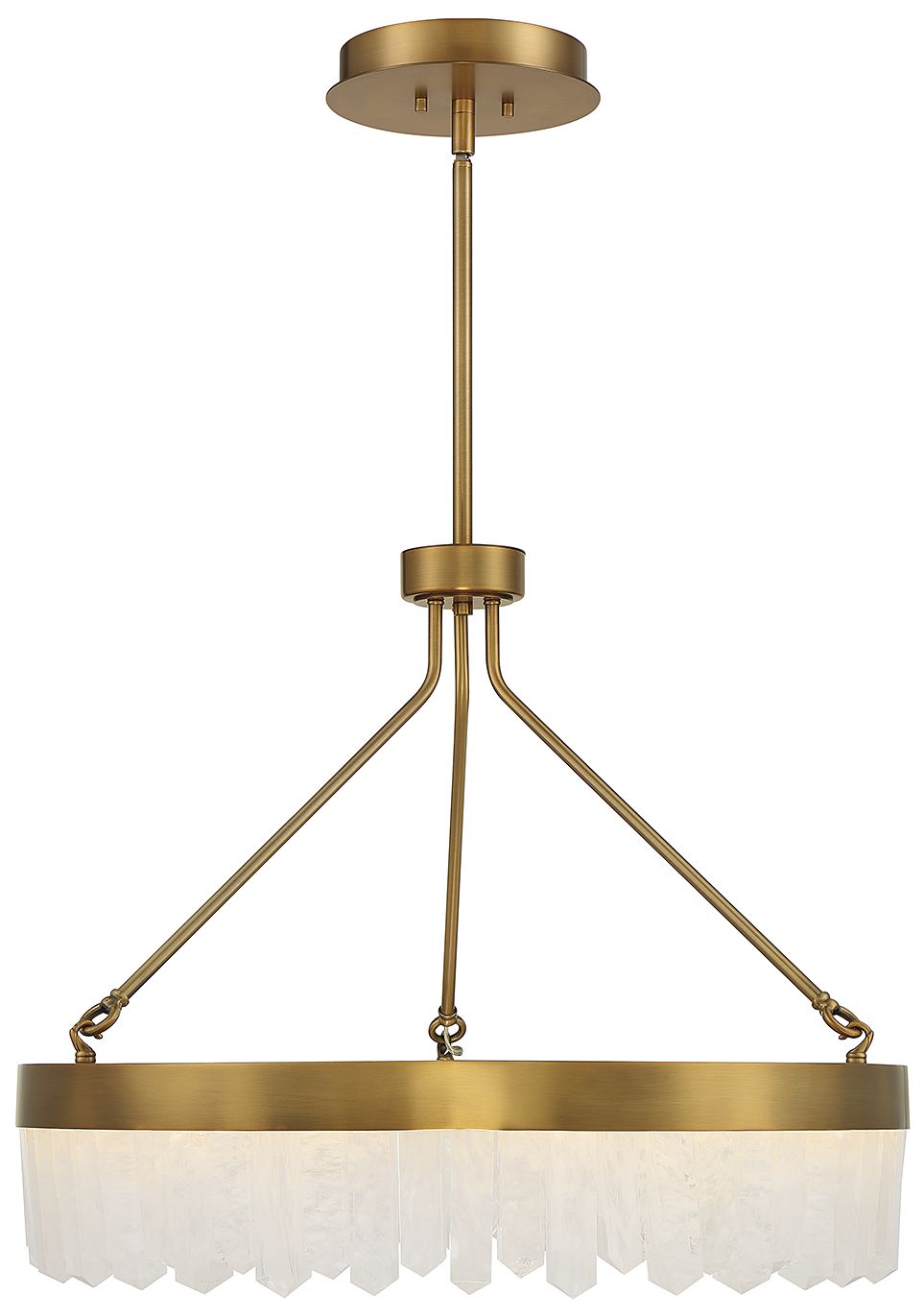 Thumbnail1 of Landon LED Pendant in Warm Brass