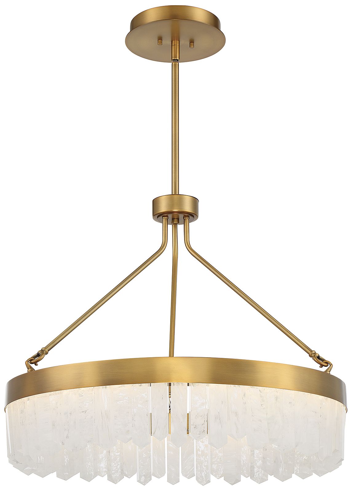 Thumbnail3 of Landon LED Pendant in Warm Brass more views