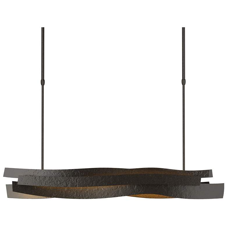 Image 1 Landscape 37.4"W Oil Rubbed Bronze Standard LED Pendant