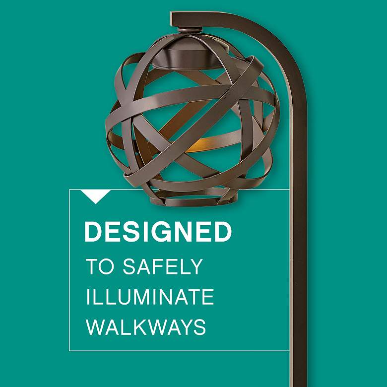Image 4 Landscape Carson Led Path Light-Bronze-Led 22"H more views