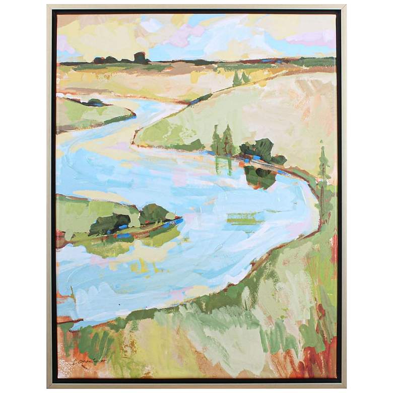 Image 3 Landscape I 36 inchH Rectangular Giclee Framed Canvas Wall Art