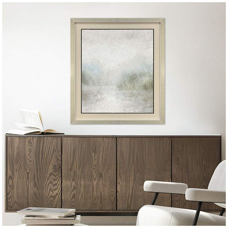 Image 4 Landscape Illusion I 35"W x 39"H Transitional Framed Art more views