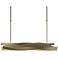 Landscape LED Pendant  - Soft Gold Finish - Standard Height