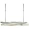 Landscape LED Pendant  - Sterling Finish - Standard Height