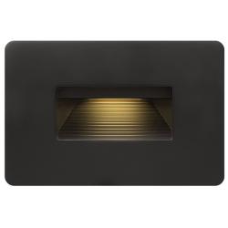 Landscape Luna Step Light 12V Horizontal 2700K-Satin Black-Led