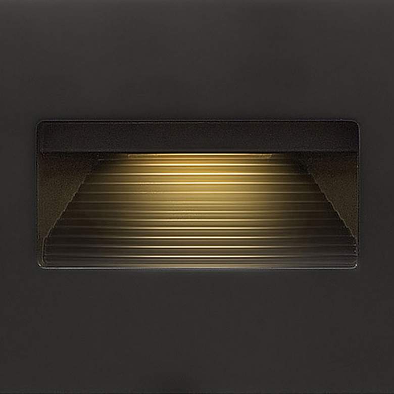 Image 2 Landscape Luna Step Light 12V Horizontal 2700K-Satin Black-Led more views