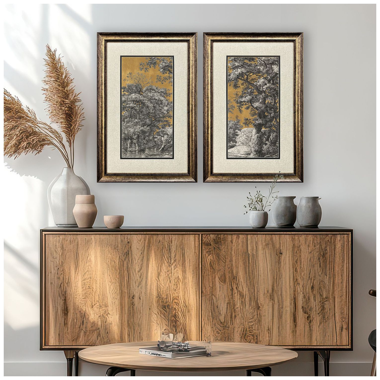 Image 5 Landscape Luxe 23"W x 35"H Framed Art - Set of 2 more views