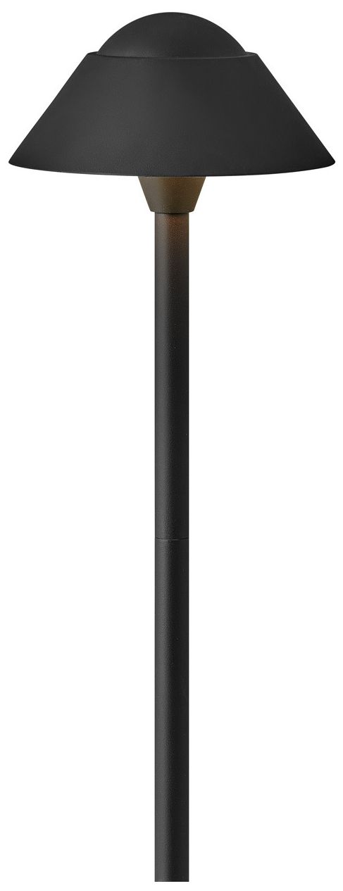 Image Landscape Rex Large Led Path Light-Textured Black 30" H