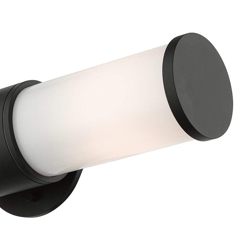 Image 3 Landsdale 17" High Black 2-Light Lantern Outdoor Wall Light more views