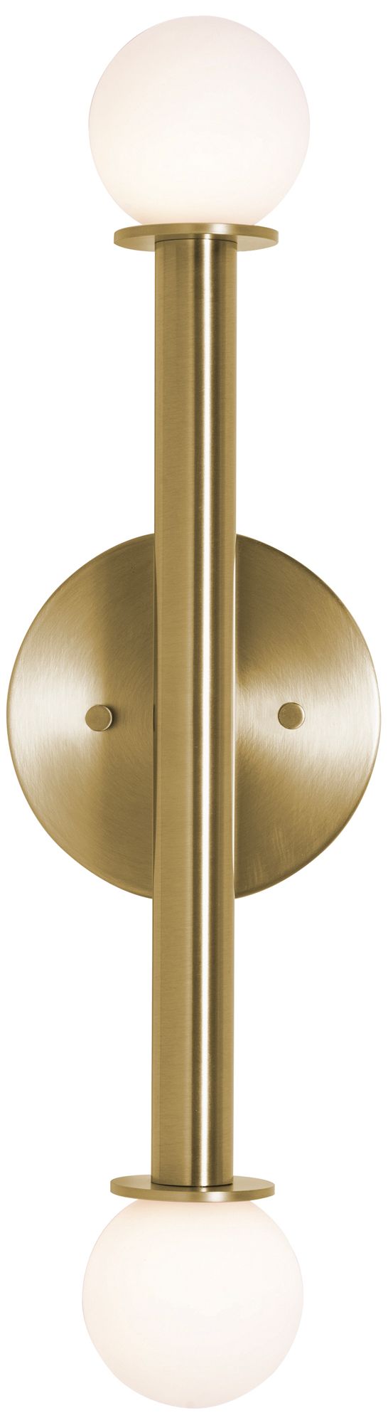 Image 2 Lane 20" High 2-Light Antique Brass LED Sconce
