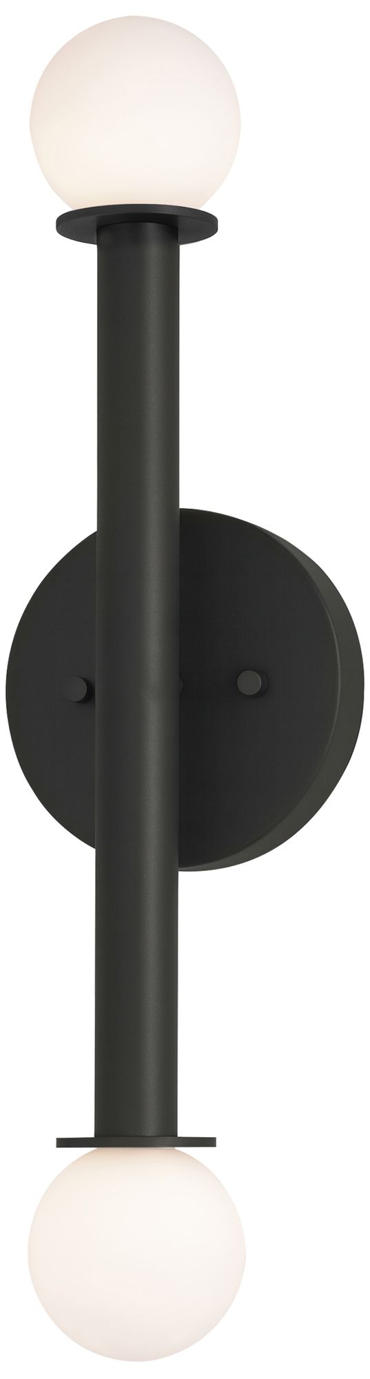 Image 2 Lane 20" High 2-Light Black LED Sconce more views