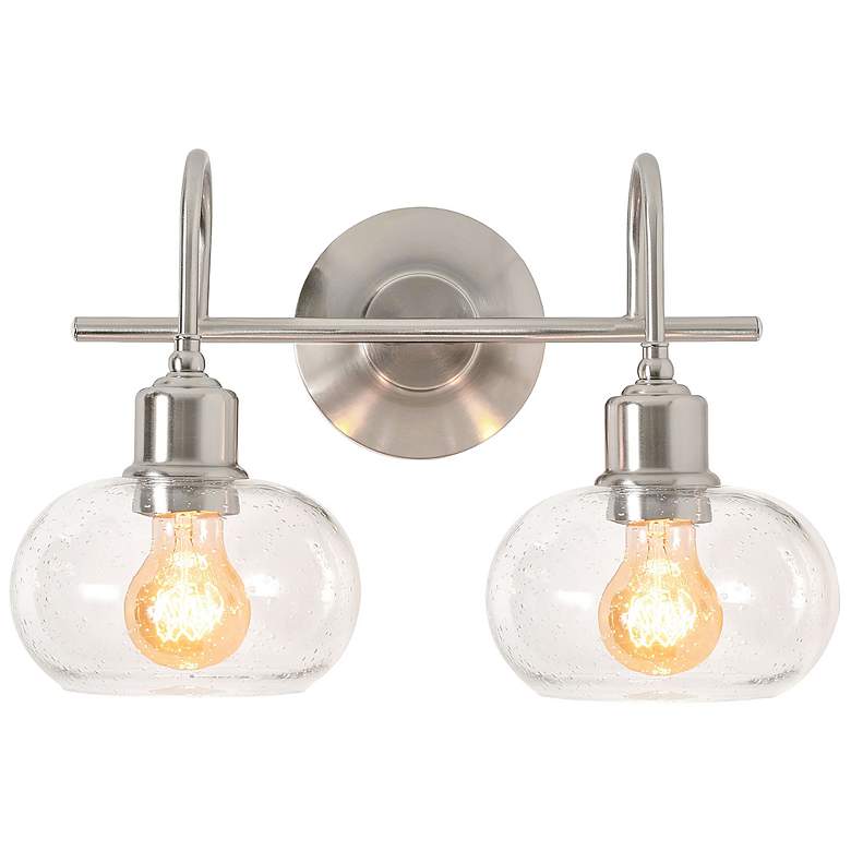 Image 2 Laney 15.3" Satin Nickel Bath Light more views