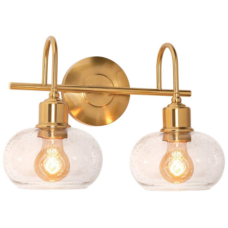 Image 1 Laney 15.3 inch Vintage Gold Bath Light