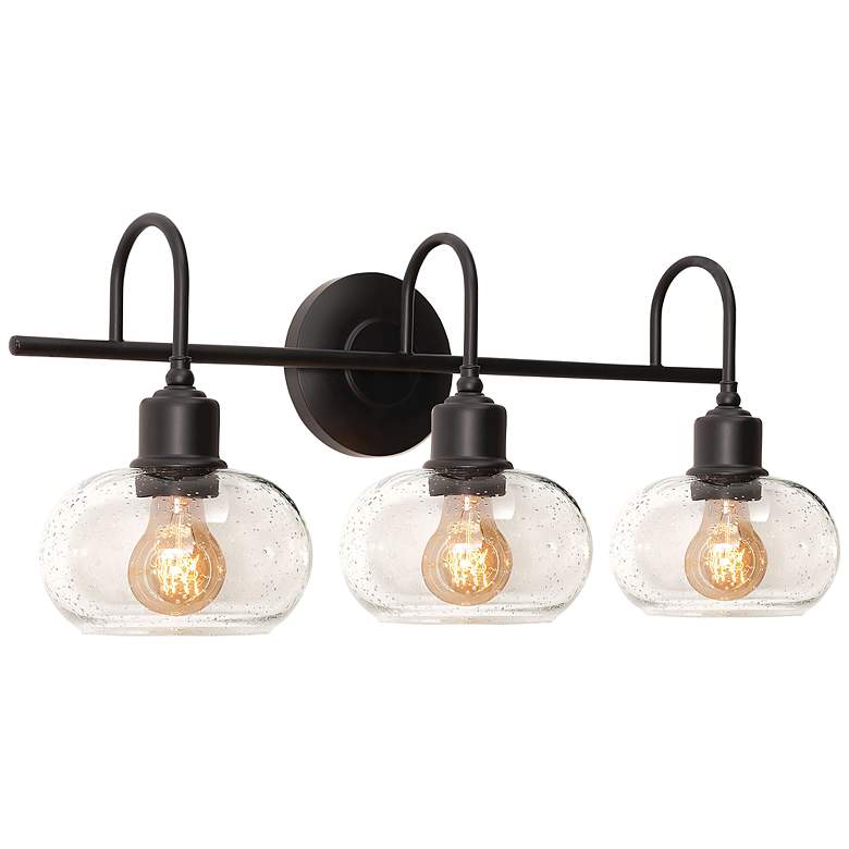 Image 2 Laney 24" Black Bath Light