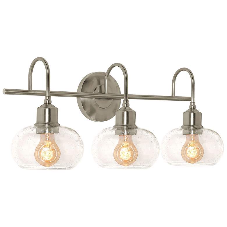 Image 1 Laney 24" Satin Nickel Bath Light