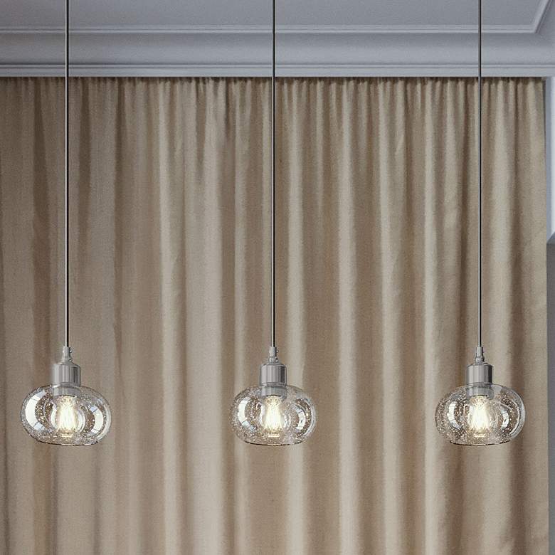Image 2 Laney 36" 3 Light Linear Black Pendant
