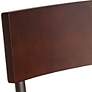 2_Langdon 29" Wood and Bronze Metal Swivel Bar Stools Set of 2 more views