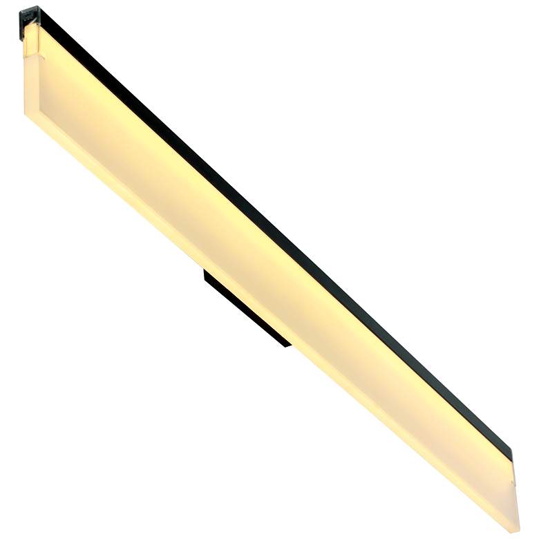 Image 1 Lange 35.4 inch Brushed Black Wall Mount
