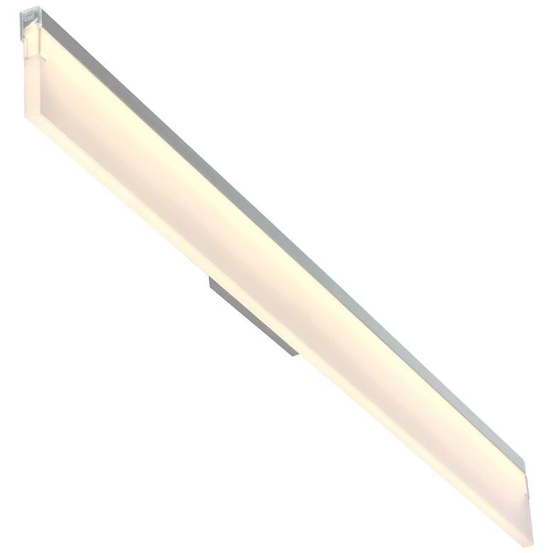 Image 1 Lange 35.4 inch Satin Nickel Wall Mount