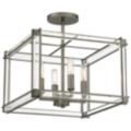 Minka Lavery LANGEN SQUARE Brushed Nickel Collection