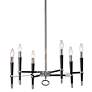 Thumbnail2 of Langford 24" Wide 6 Light Polished Chrome Chandelier