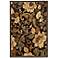 Langham Collection Fiore Brown and Beige Area Rug