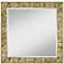 Lanham 31 1/2" x 31 1/2" Square Antique Gold Wall Mirror