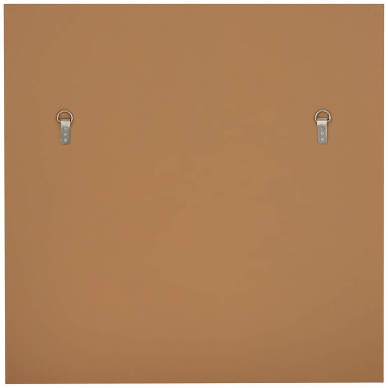 Image 6 Lanham 31 1/2" x 31 1/2" Square Antique Gold Wall Mirror more views