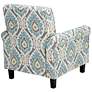 Lansbury Multi-Color Ikat Print Fabric Accent Chair