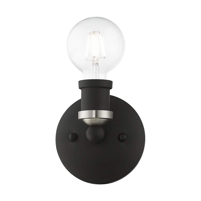 Image 4 Lansdale 1 Light Black ADA Single Sconce more views