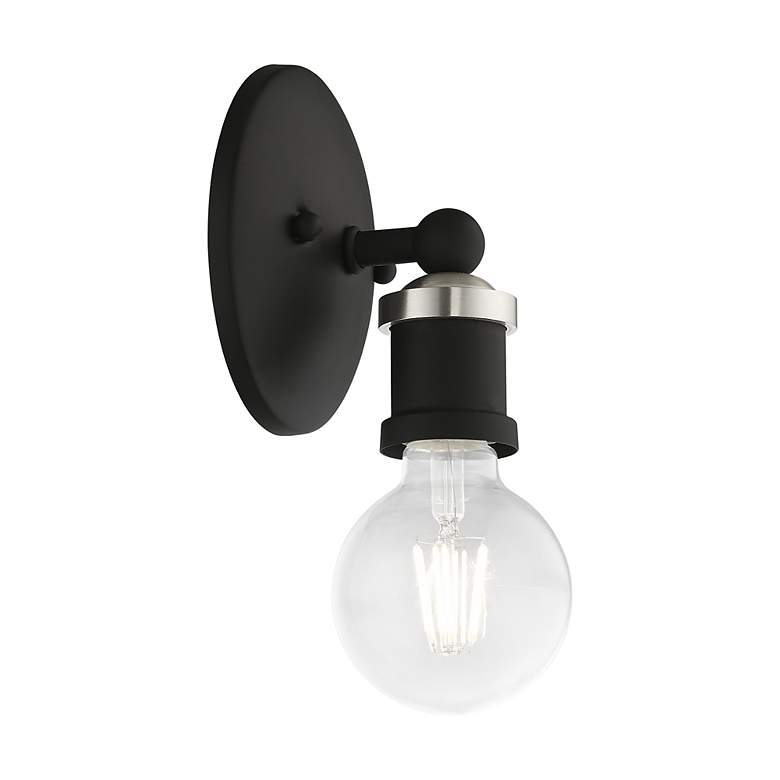 Image 7 Lansdale 1 Light Black ADA Single Sconce more views