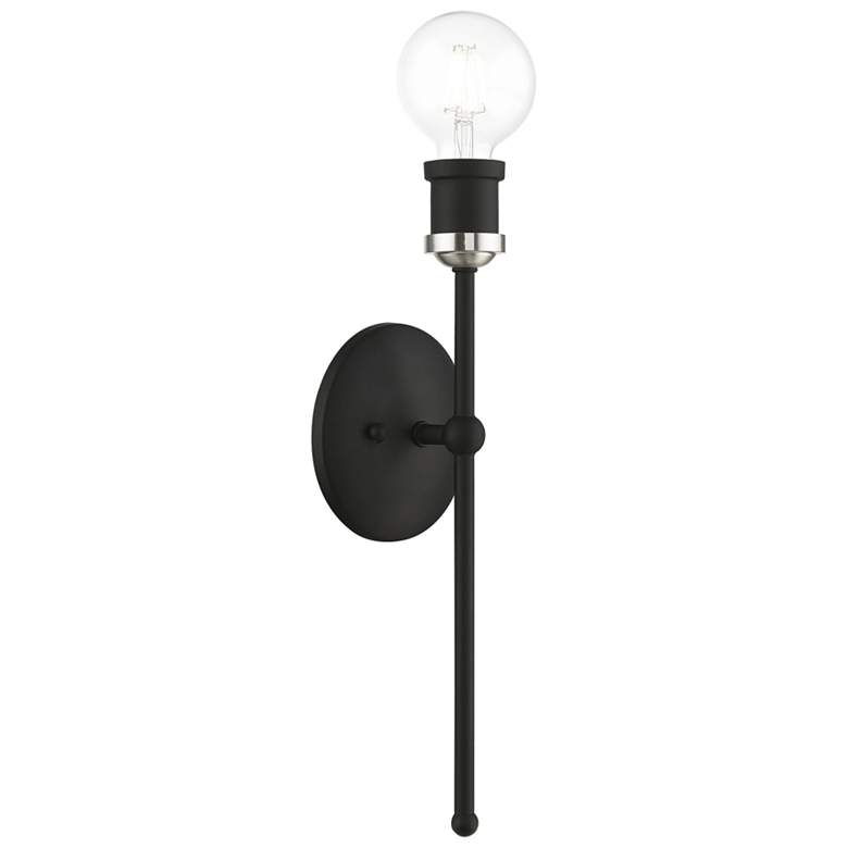 Image 1 Lansdale 1 Light Black ADA Single Sconce
