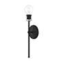 Thumbnail3 of Lansdale 1 Light Black ADA Single Sconce more views