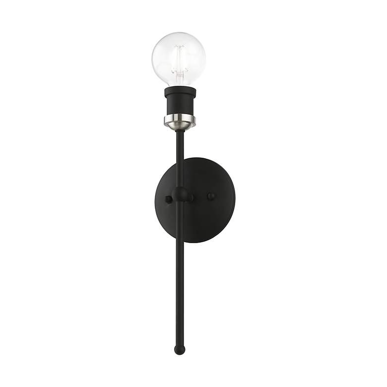 Image 5 Lansdale 1 Light Black ADA Single Sconce more views
