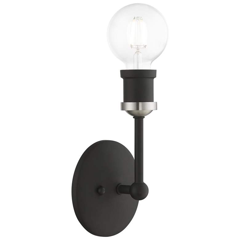 Image 1 Lansdale 1 Light Black ADA Vanity Sconce