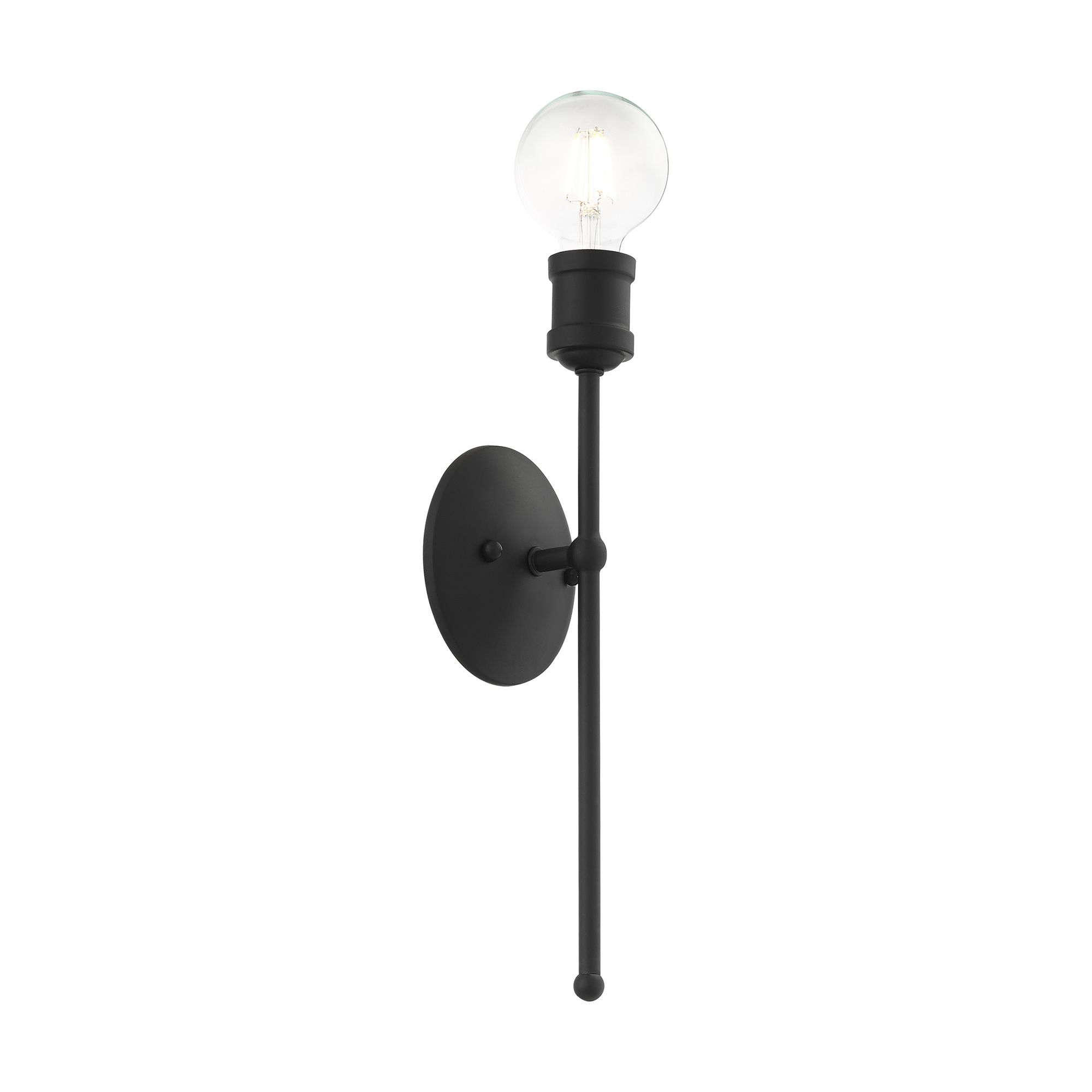Lansdale 1 Light Black Wall Sconce