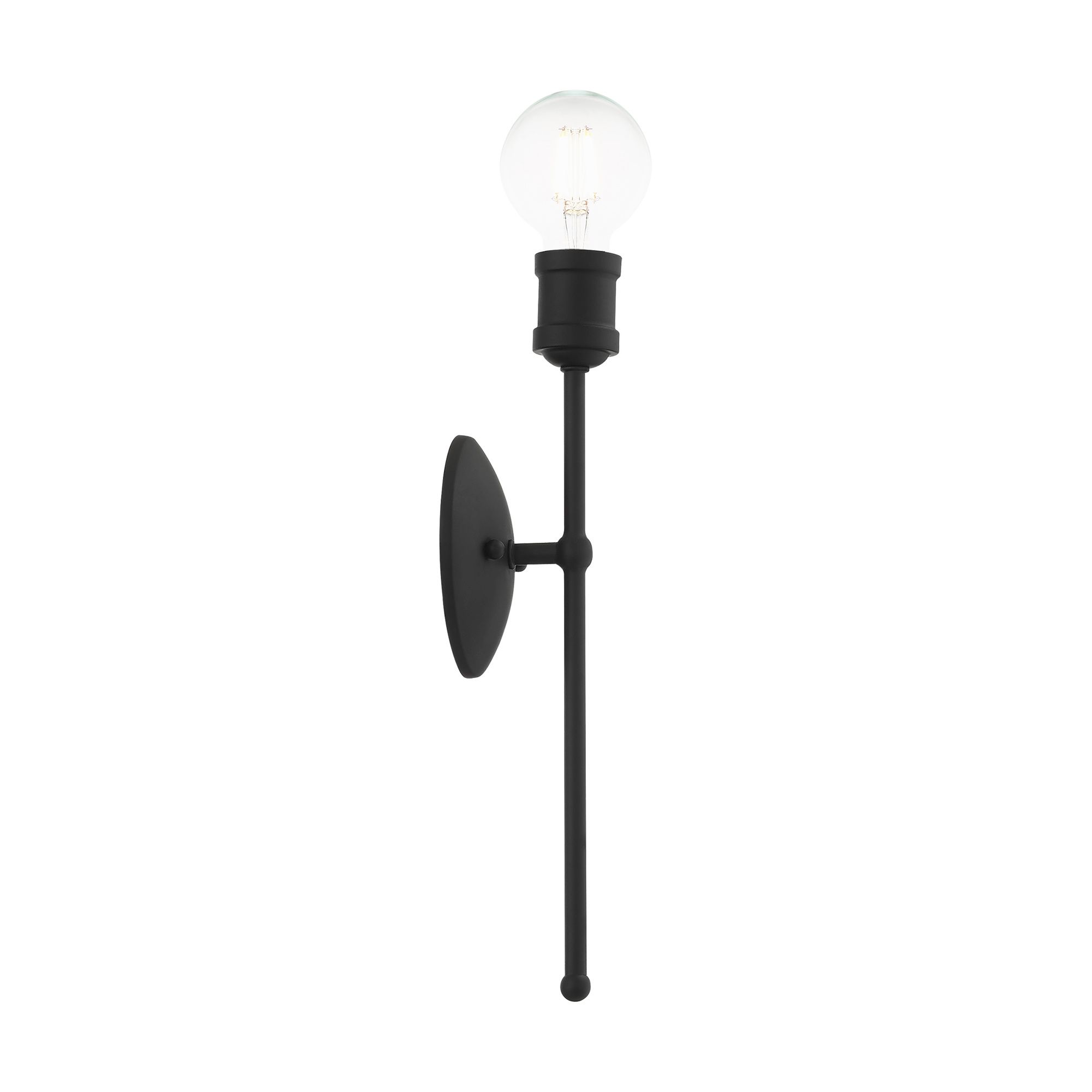 Lansdale 1 Light Black Wall Sconce