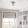 7_Lansdale 1 Light Brushed Nickel Single Flush Mount more views