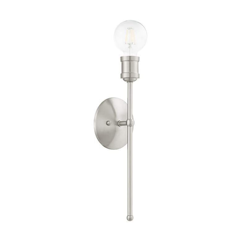 Image 7 Lansdale 1 Light Brushed Nickel Wall Sconce more views