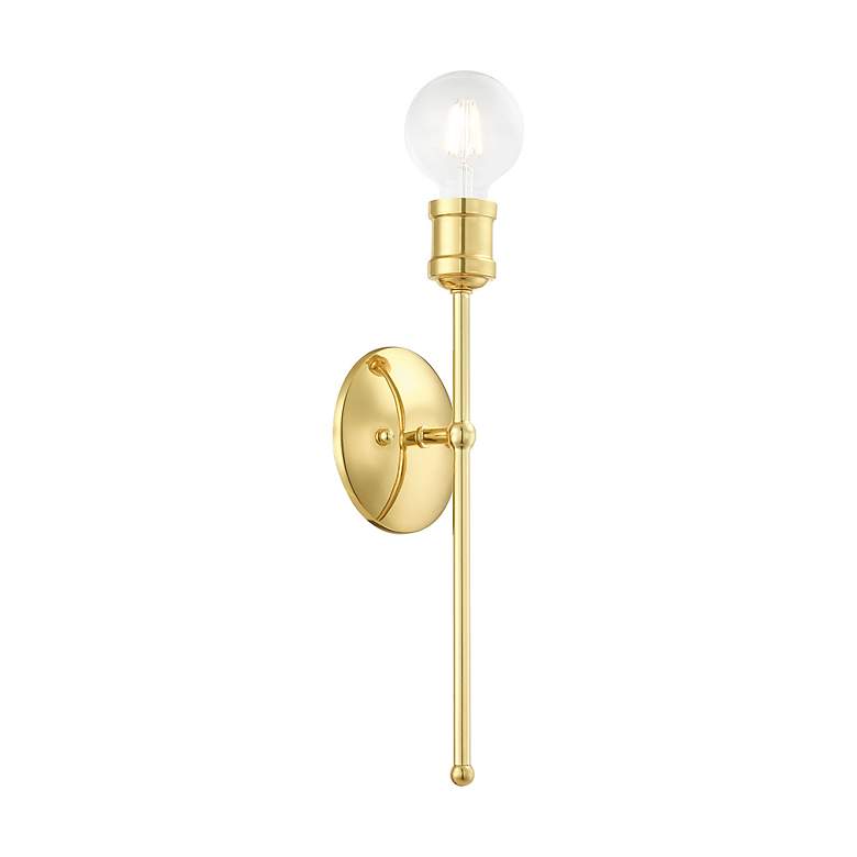 Image 7 Lansdale 1 Light Polished Brass Wall Sconce more views