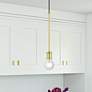 1_Lansdale 1 Light Satin Brass Single Pendant