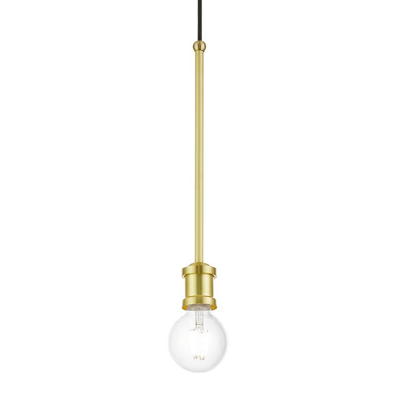 Image 5 Lansdale 1 Light Satin Brass Single Pendant more views