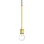 5_Lansdale 1 Light Satin Brass Single Pendant more views