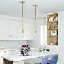 7_Lansdale 1 Light Satin Brass Single Pendant more views