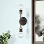Thumbnail1 of Lansdale 2 Light Bronze ADA Vanity Sconce